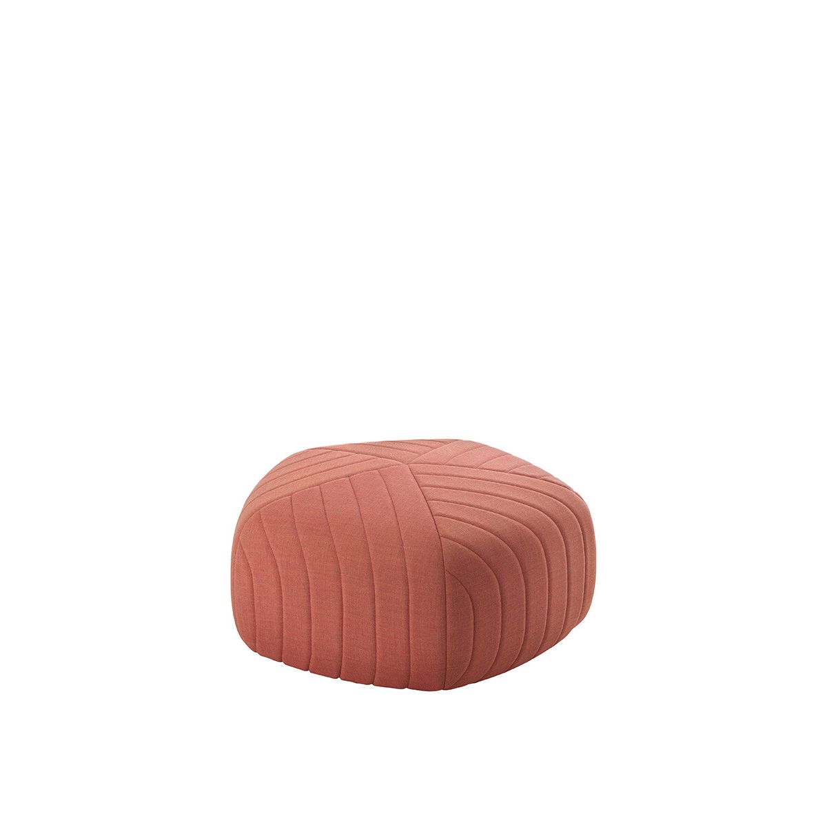 Five Pouf, large fra Muuto (Remix 632 / Koral)