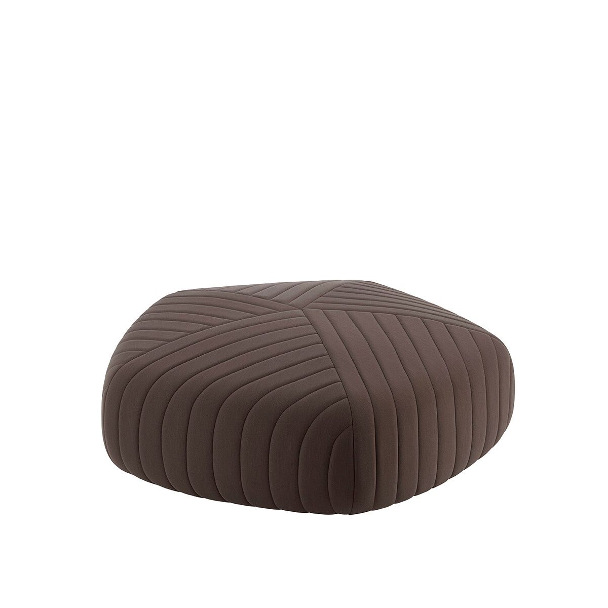 Five Pouf, x-large fra Muuto (Planum 271 / Brun)