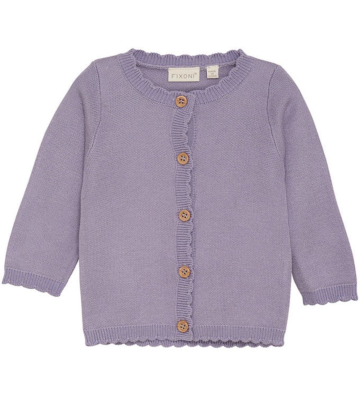 Fixoni Cardigan - Knit - Lavender Gray