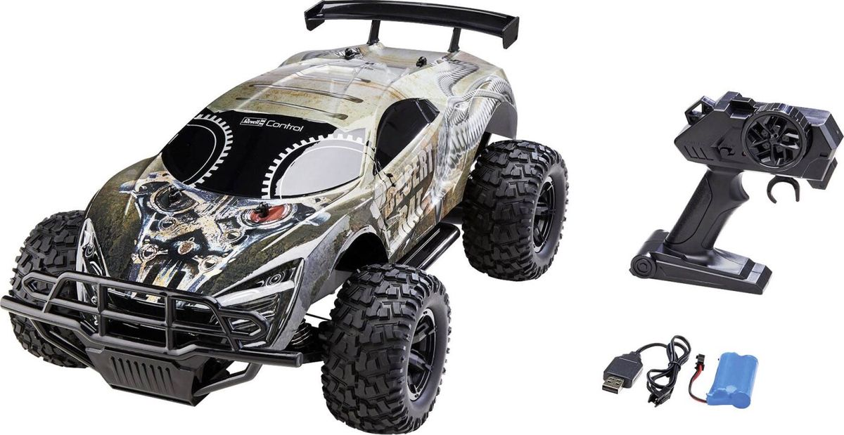 Fjernstyret Offroad Bil - Desert Rat - Revell Control - 1:10 - 24442