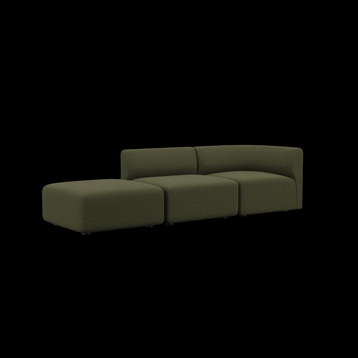 Fjord Sofa - 2 pers. med open end