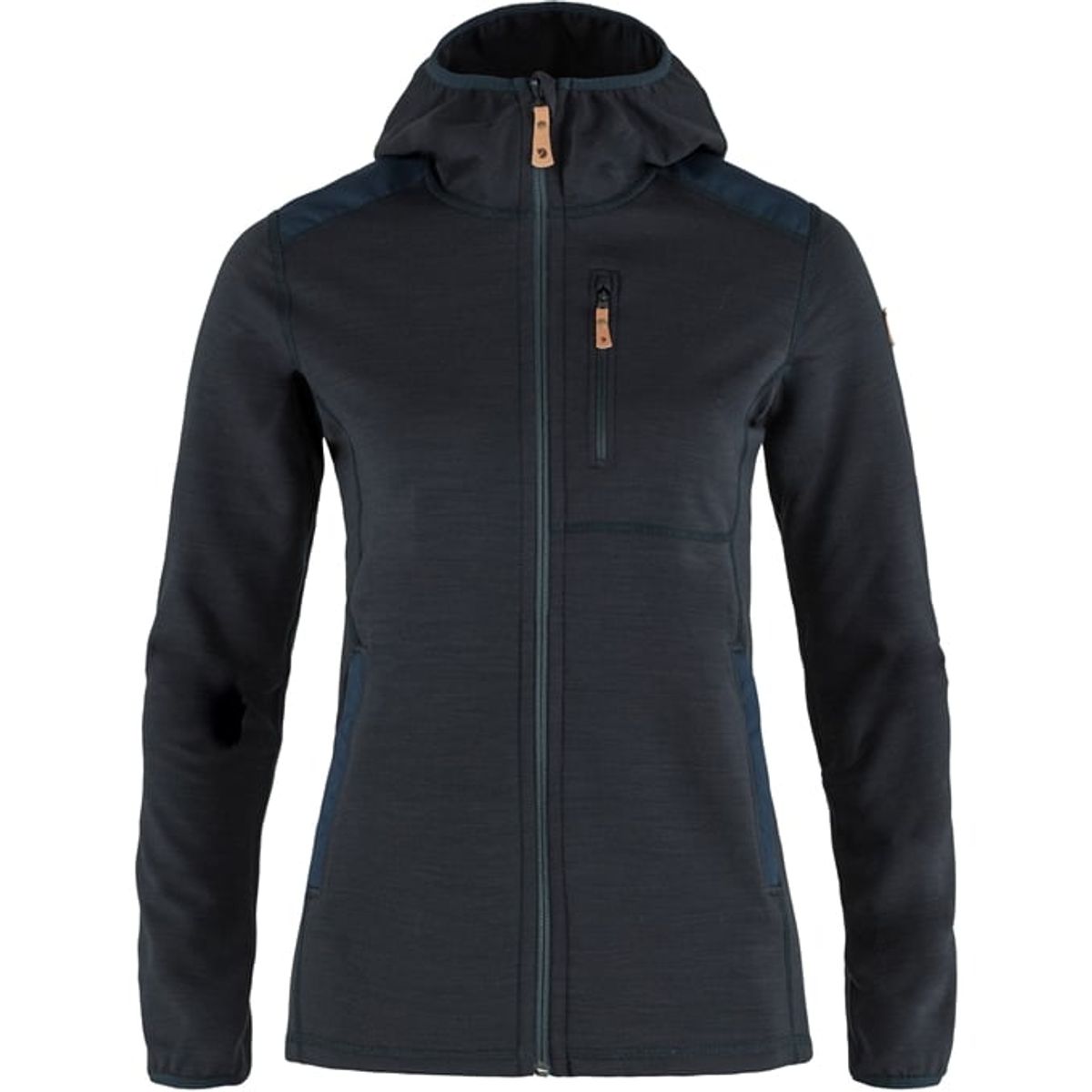 Fjällraven Keb Fleece Hoodie Dame Dark Navy M