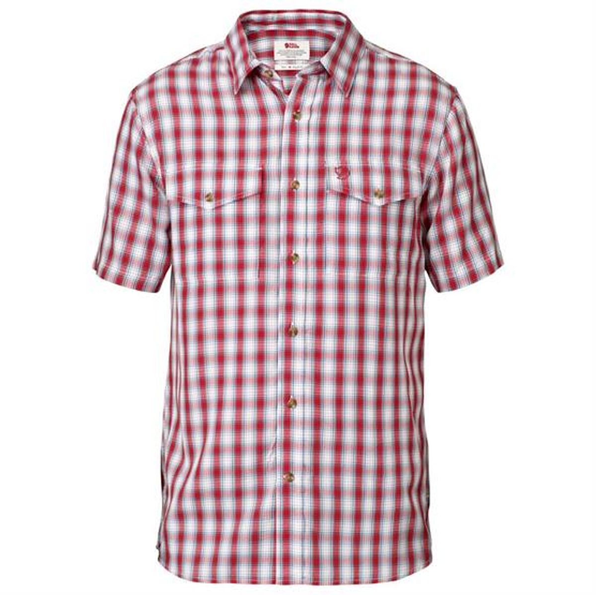 Fjällräven Abisko Cool Shirt S/S Mens, Red