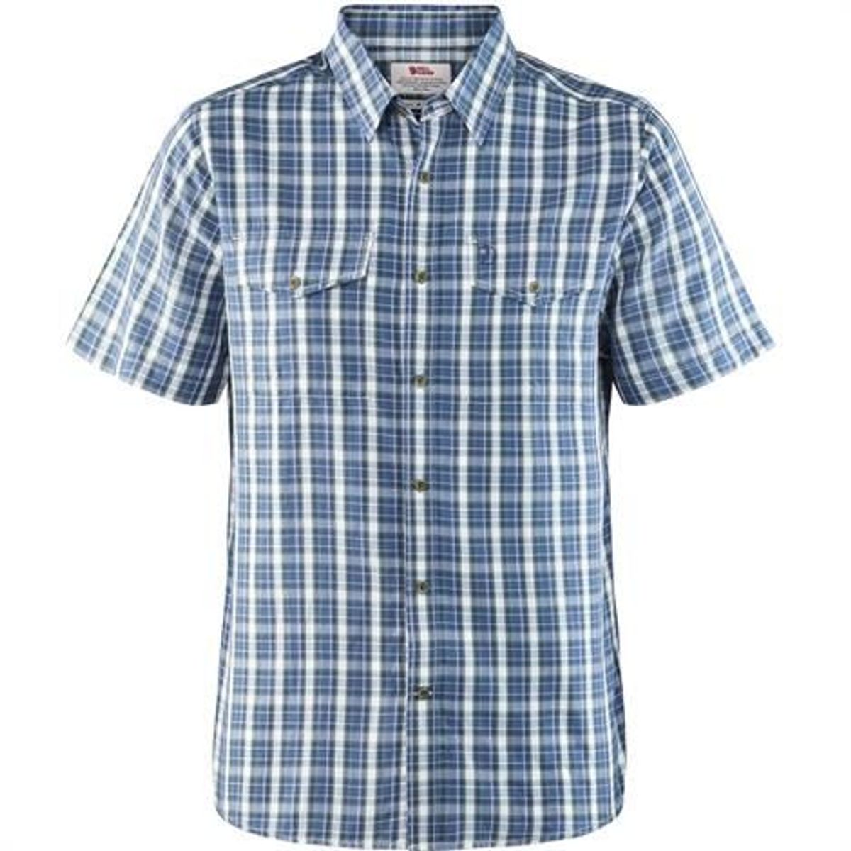 Fjällräven Abisko Cool Shirt S/S Mens, Uncle Blue