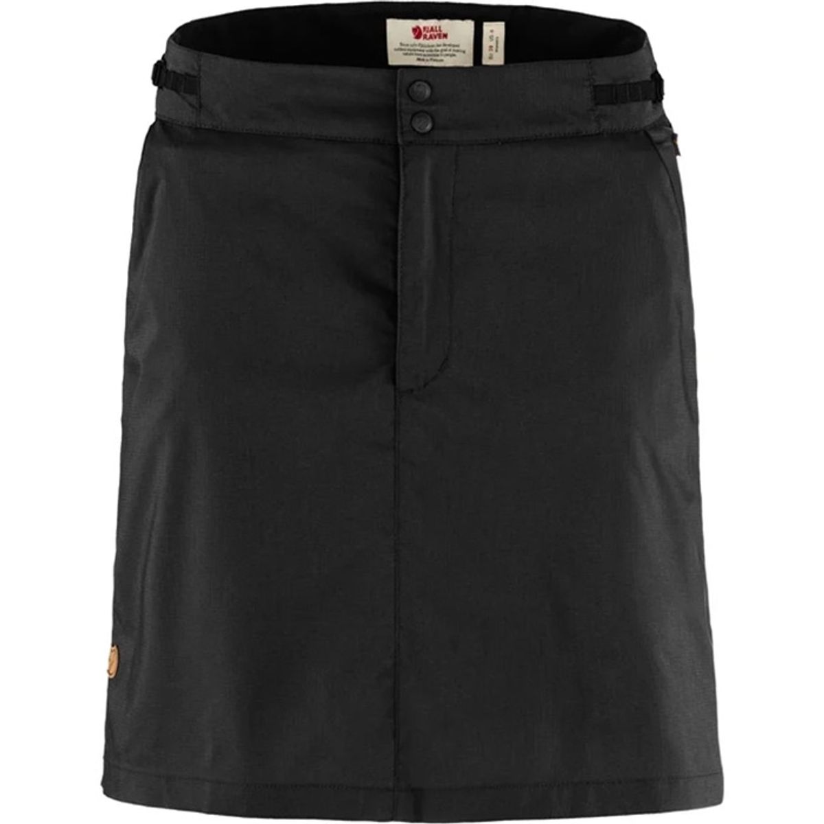 Fjällräven Abisko Hike Skort W-black-46 - Kjoler / nederdel