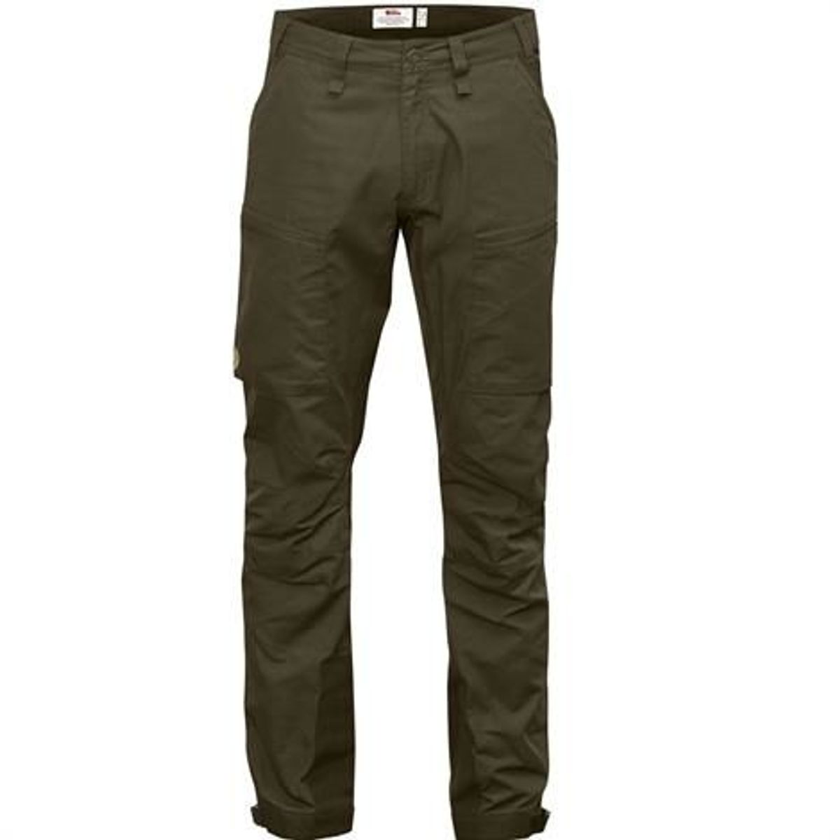 Fjällräven Abisko Lite Trekking Trousers Mens, Dark Olive / Dark Olive