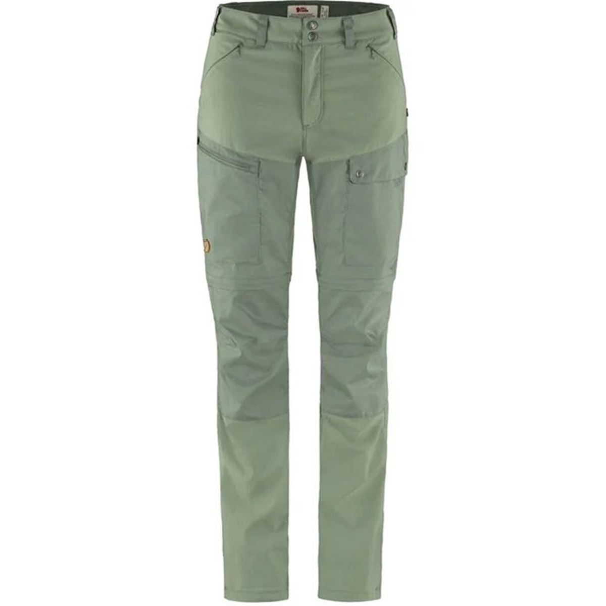 Fjällräven Abisko Midsummer Zip-Off Trousers Kvinder / Damer-jade Grøn / patina Grøn-44 - Bukser