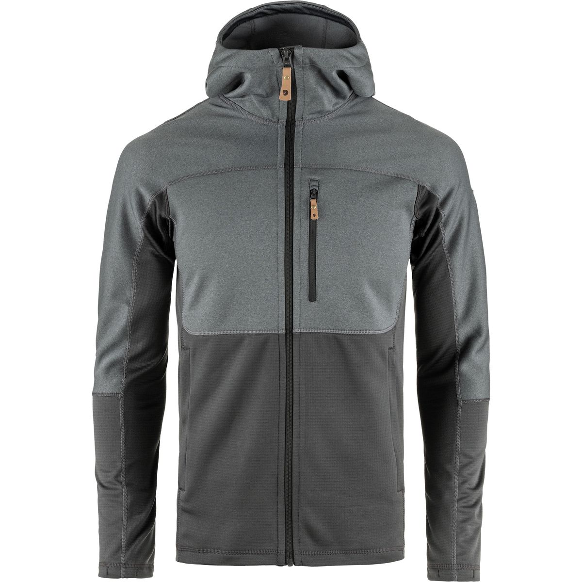 Fjällräven Abisko Trail Fleece M Iron Grey-Grey - L