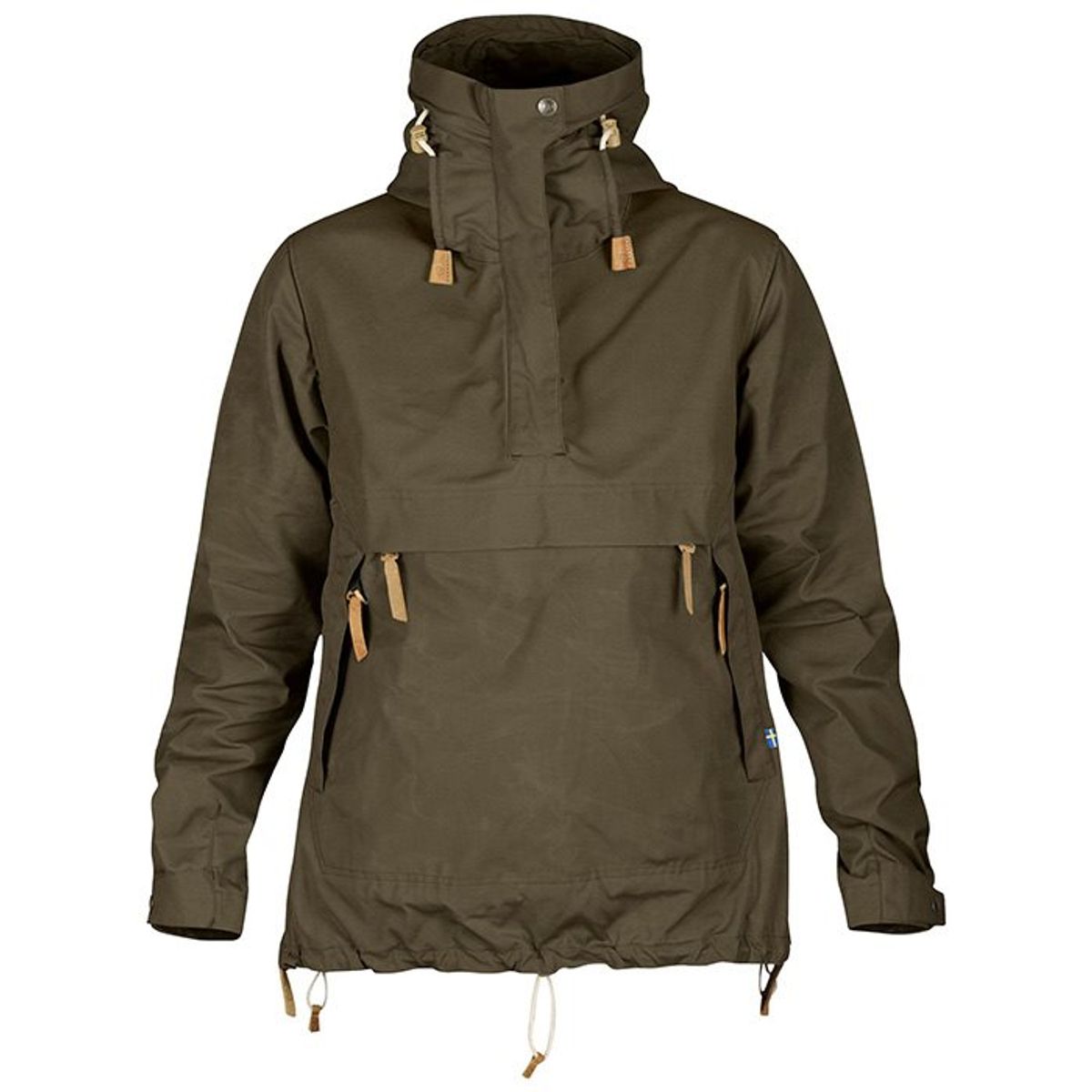 Fjällräven Anorak No. 8 Kvinder / Damer, Grøn-L - Anorakker