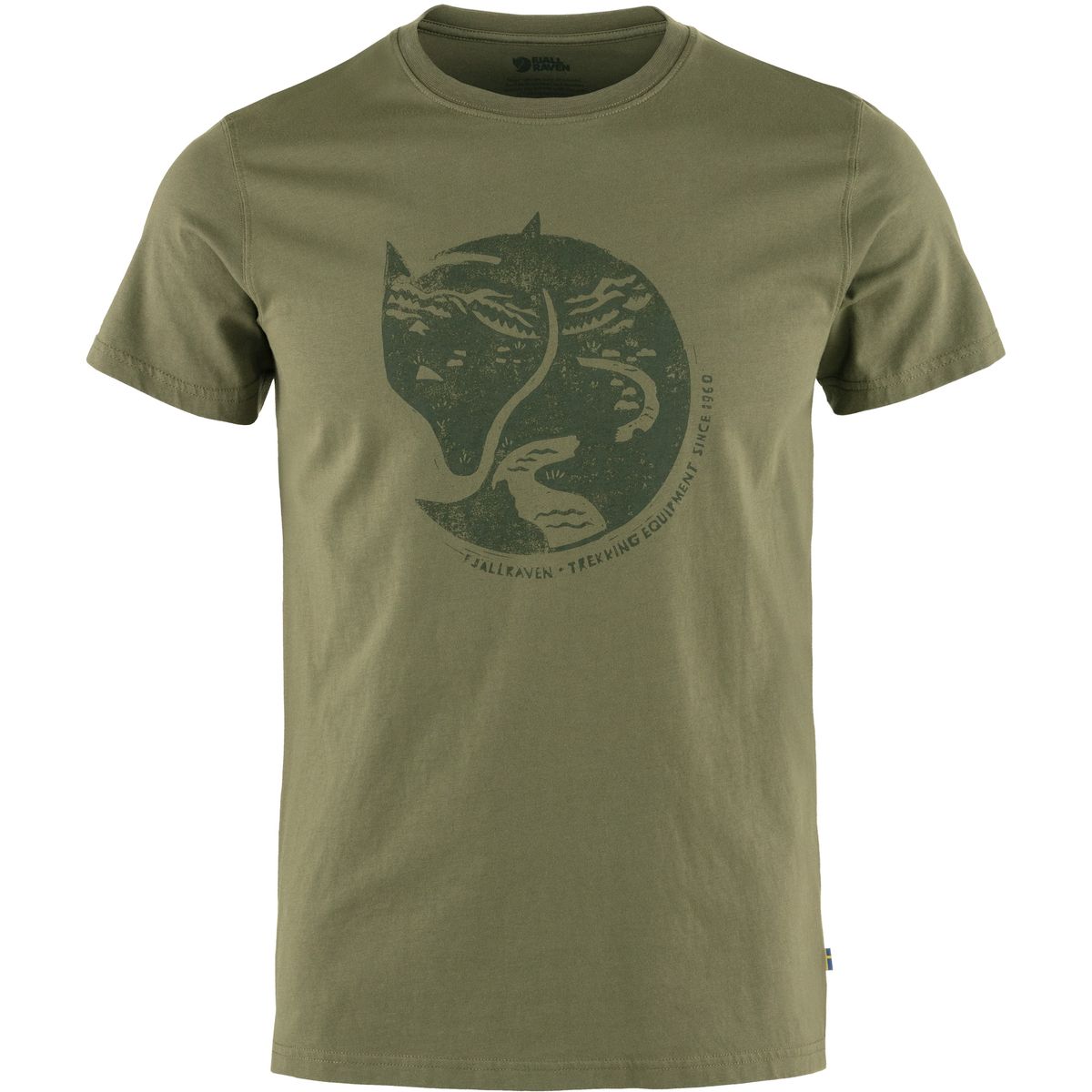 Fjällräven Arctic Fox T-shirt M Laurel Green - L