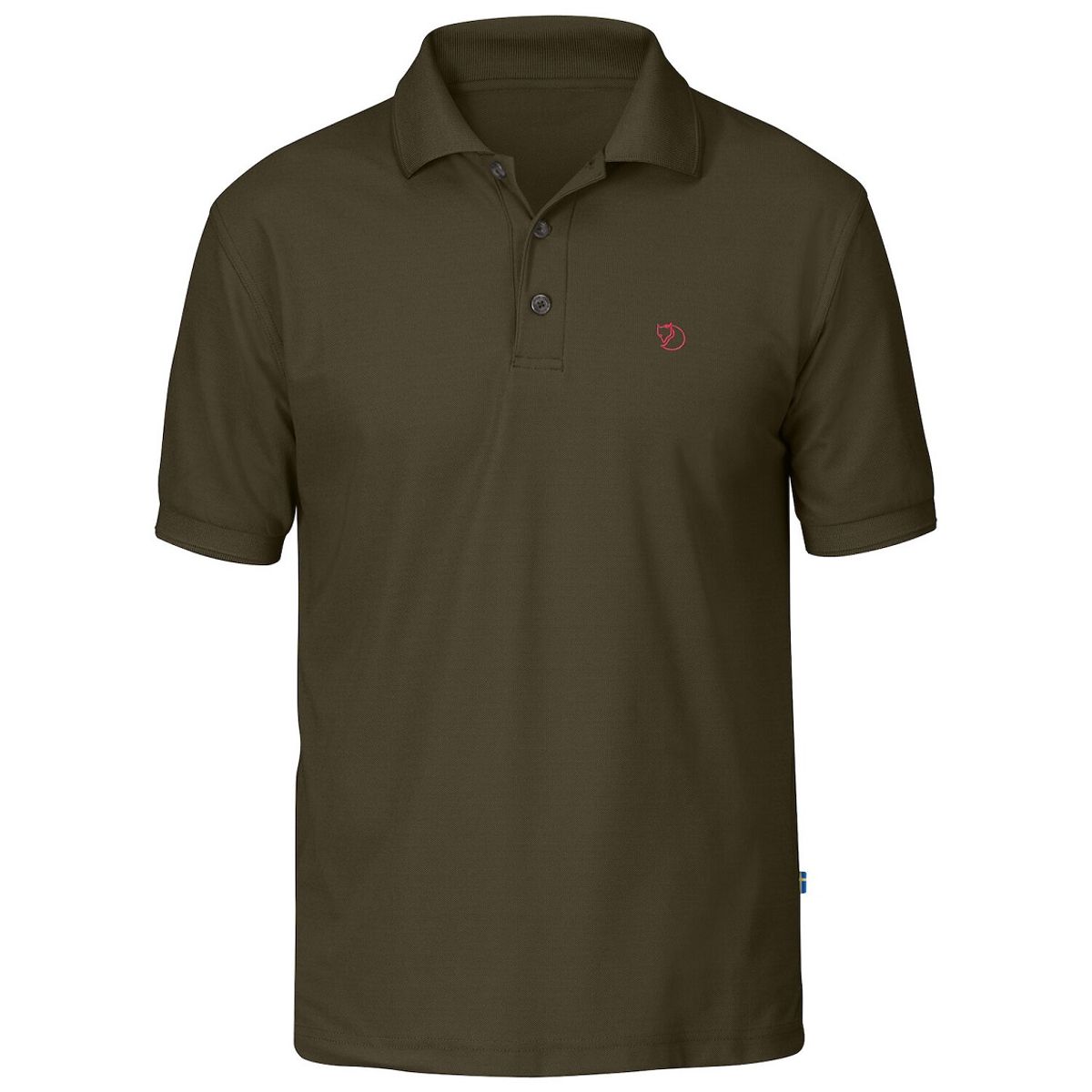 Fjällräven Crowley Pique Dark Olive - 3XL