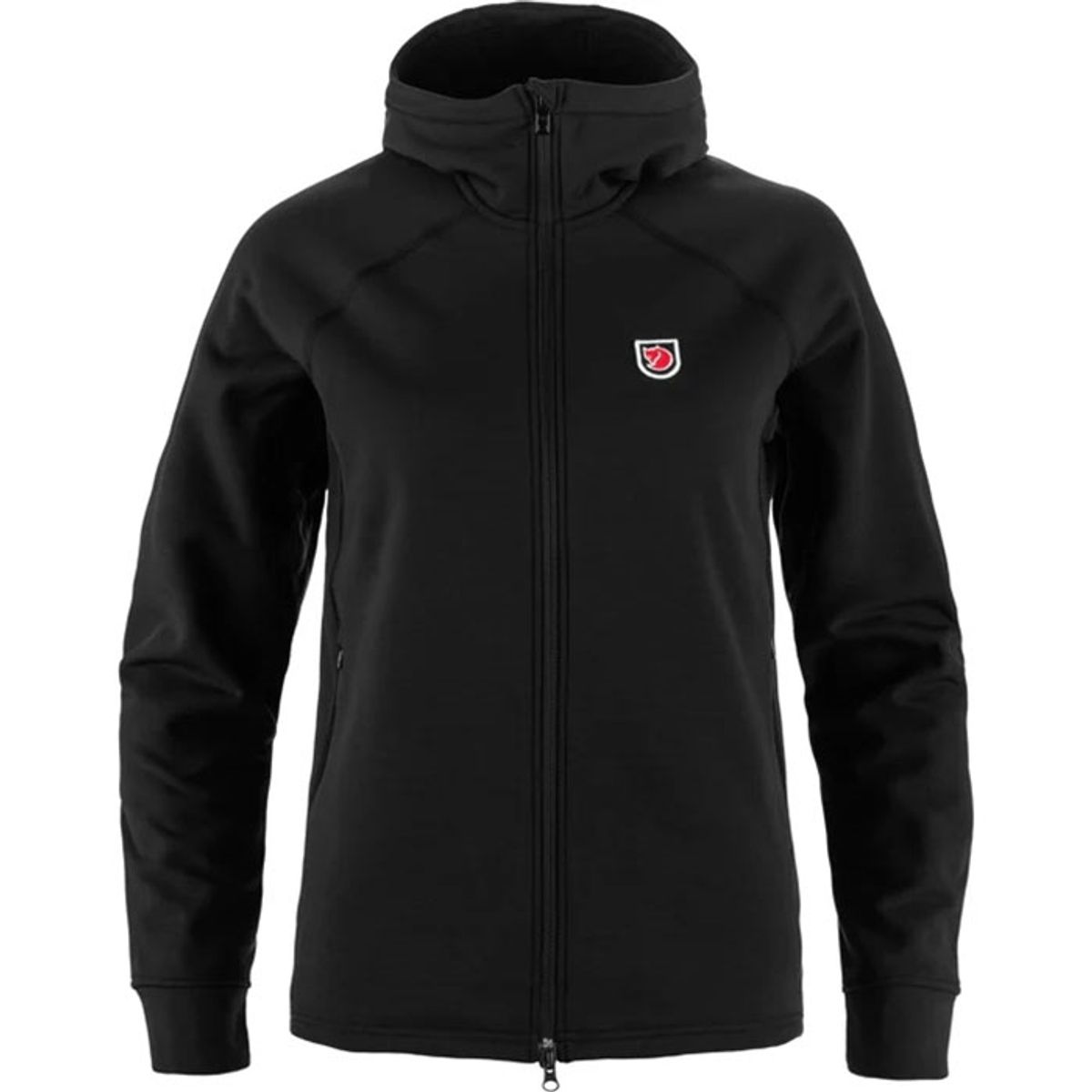 Fjällräven Expedition Fleece Hoodie Kvinder / Damer-Sort-S - Fleecejakker og softshell