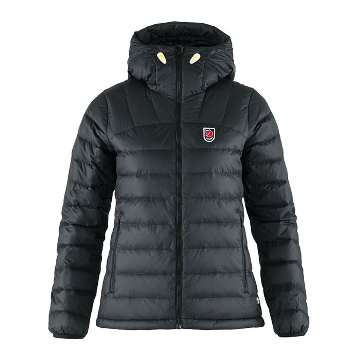 Fjällräven Expedition Pack Down Hoodie Kvinder / Damer, Sort-L - Jakker