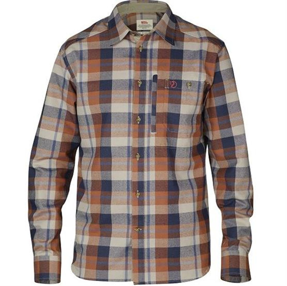 Fjällräven Fjällglim Shirt Mens, Autumn Leaf