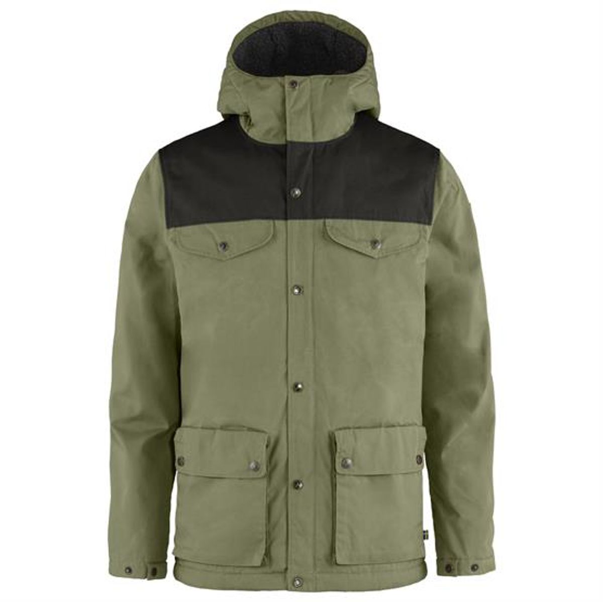 Fjällräven Greenland Winter Jacket Mens, Green / Dark Grey