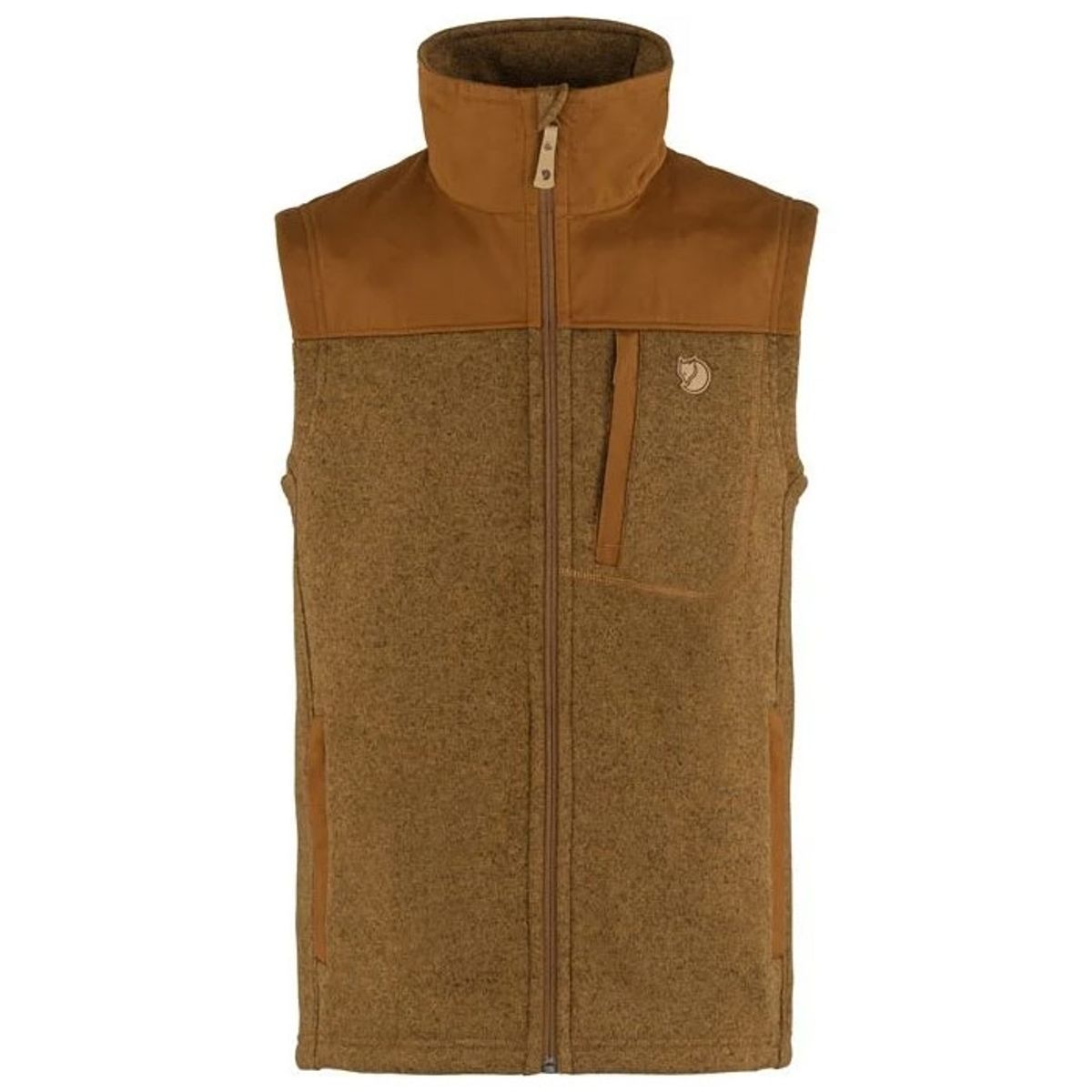 Fjällräven Grøn Fleece Vest Herre / Mænd-chestnut-3XL - Veste