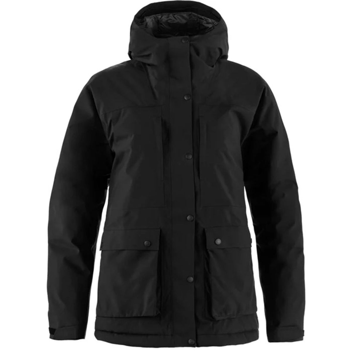 Fjällräven HC Hydratic Padded Jacket Kvinder / Damer-Sort-L - Vinterjakker