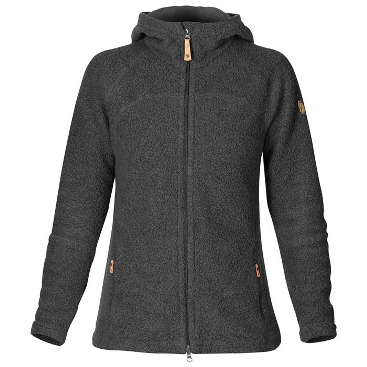 Fjällräven Kaitum Fleece Woman-Grå-XL - Fleecejakker og softshell