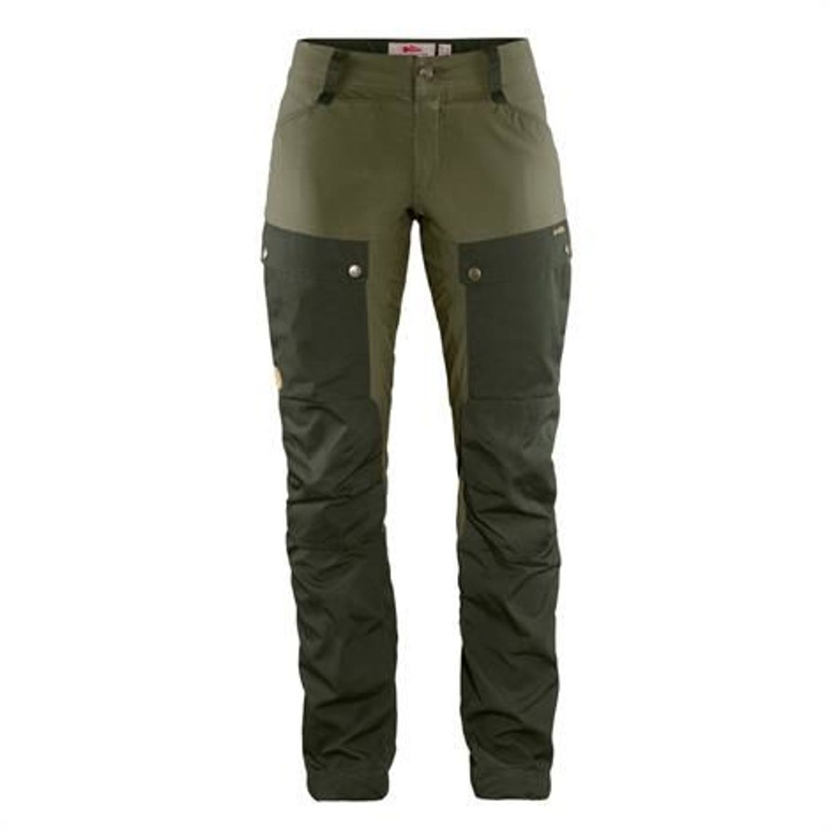 Fjällräven Keb Curved Trousers Womens, Deep Forest / Laurel