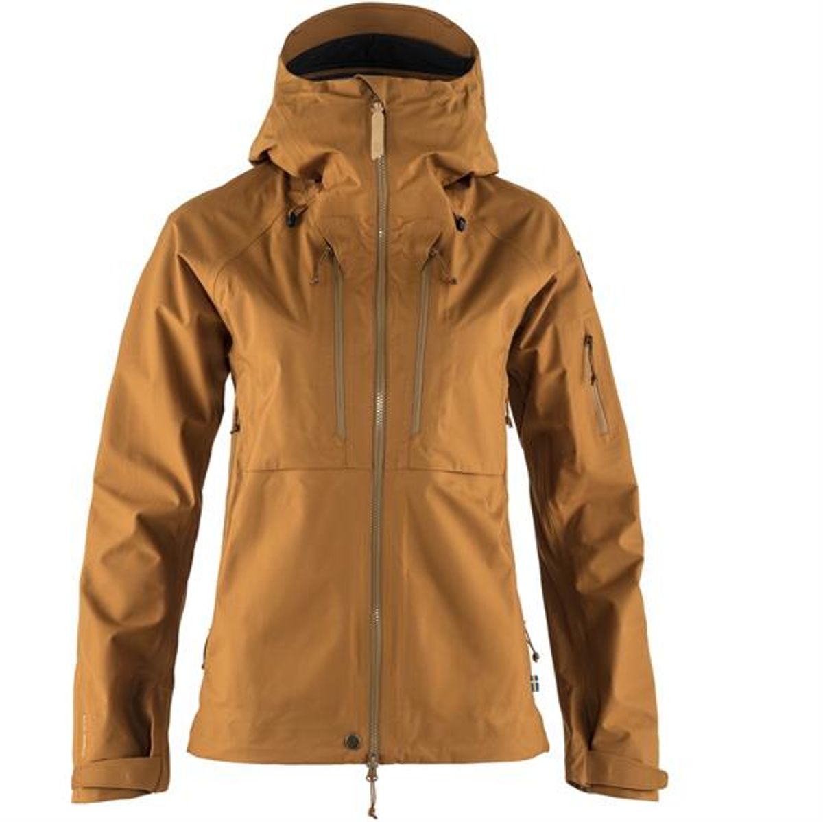 Fjällräven Keb Eco-Shell Jacket Womens, Chestnut