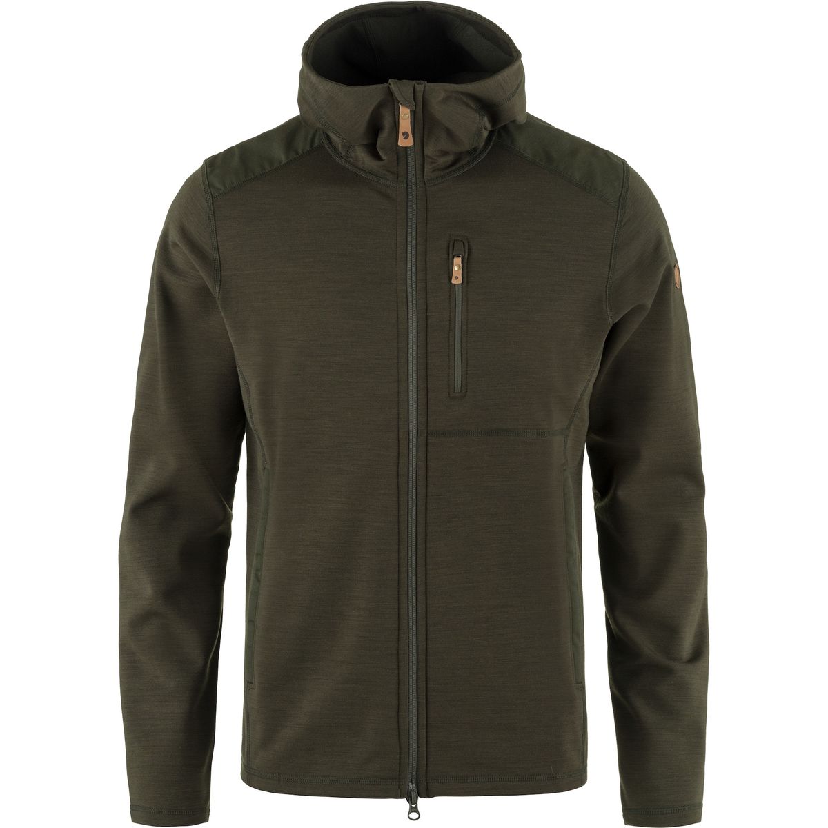 Fjällräven Keb Fleece Hoodie M Deep Forest - L