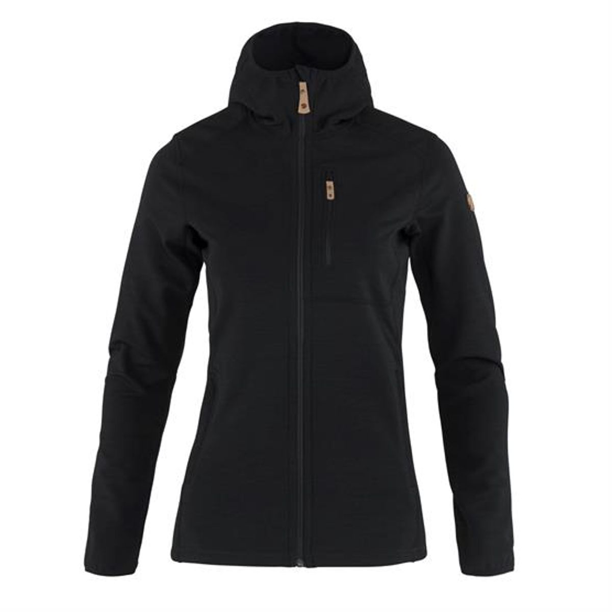 Fjällräven Keb Fleece Hoodie Womens, Black