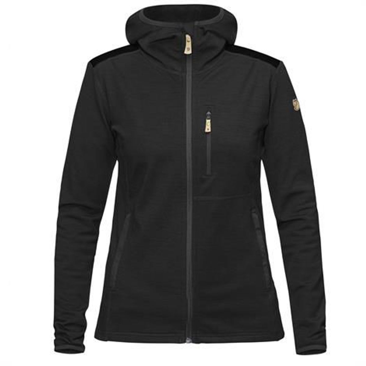 Fjällräven Keb Fleece Hoodie Womens, Dark Grey