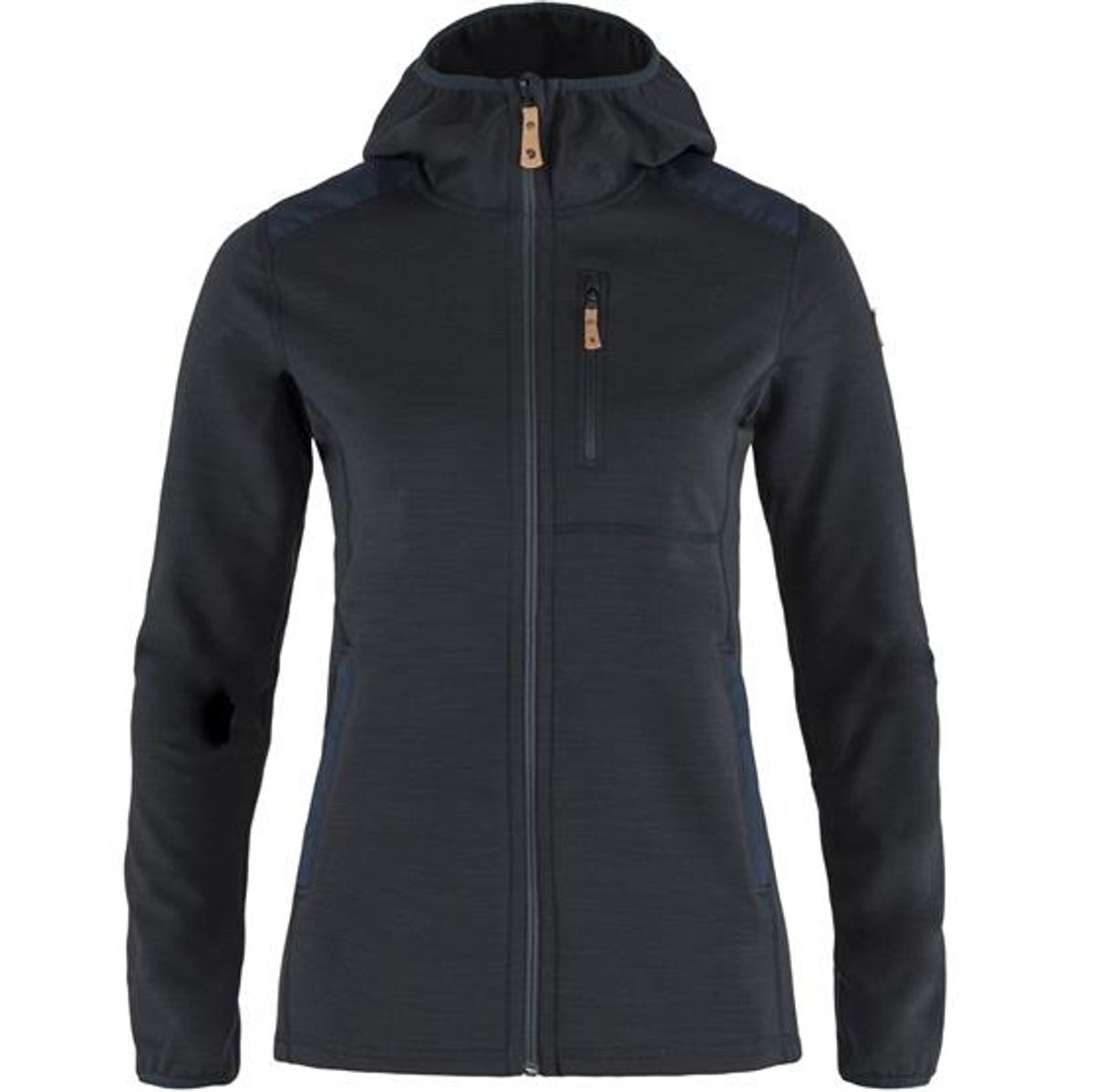 Fjällräven Keb Fleece Hoodie Womens, Dark Navy