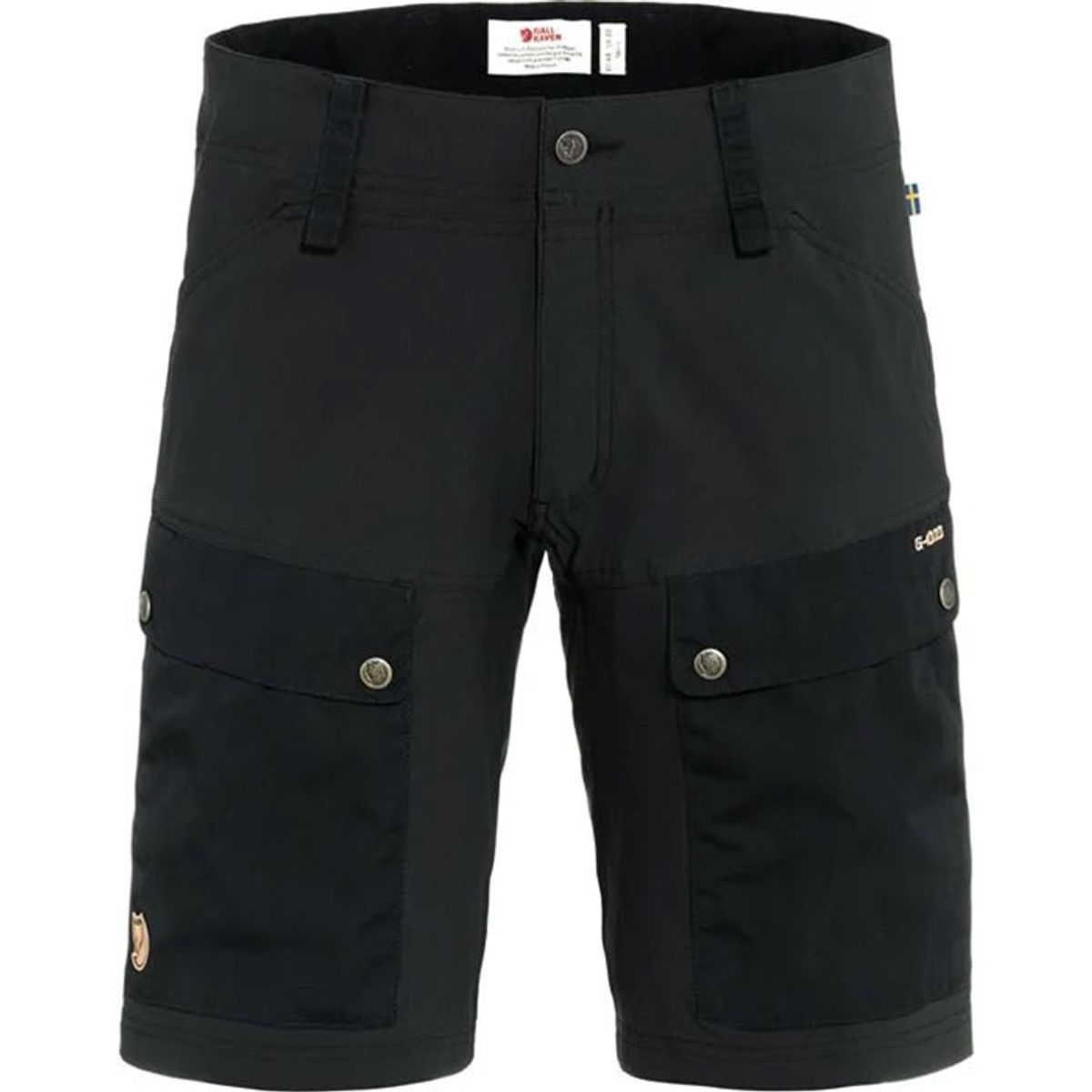 Fjällräven Keb Shorts Herre / Mænd-Sort / Sort-56 - Shorts