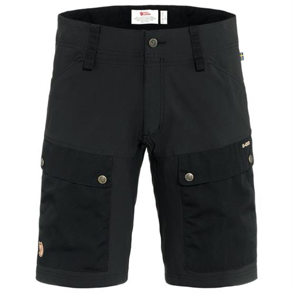 Fjällräven Keb Shorts Mens, Black / Black