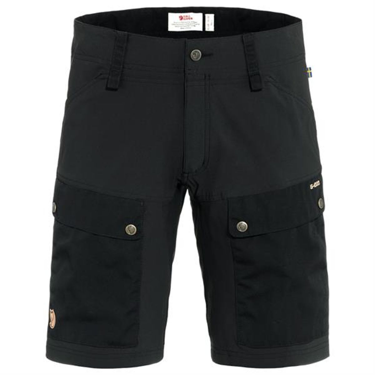 Fjällräven Keb Shorts Mens, Black / Black