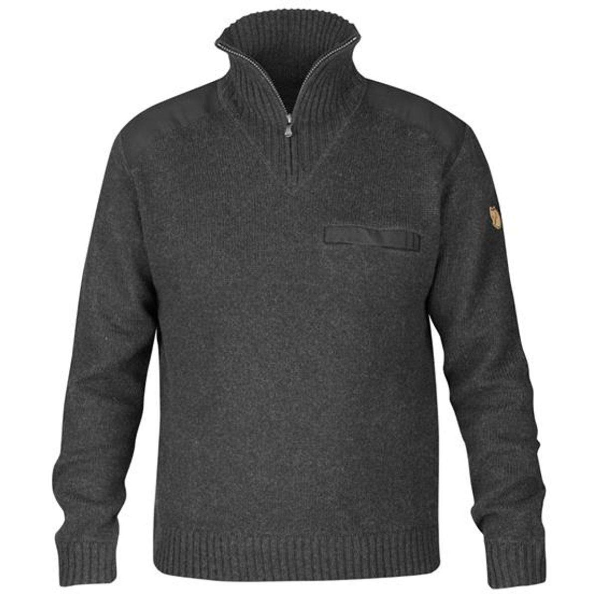 Fjällräven Koster Sweater Mens, Dark Grey