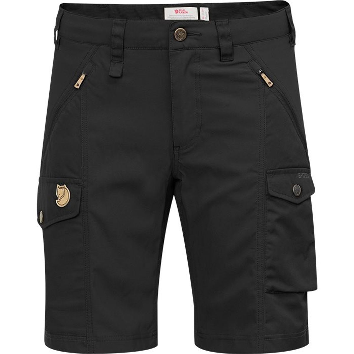 Fjällräven Nikka Shorts Curved Woman-Sort-44 - Shorts