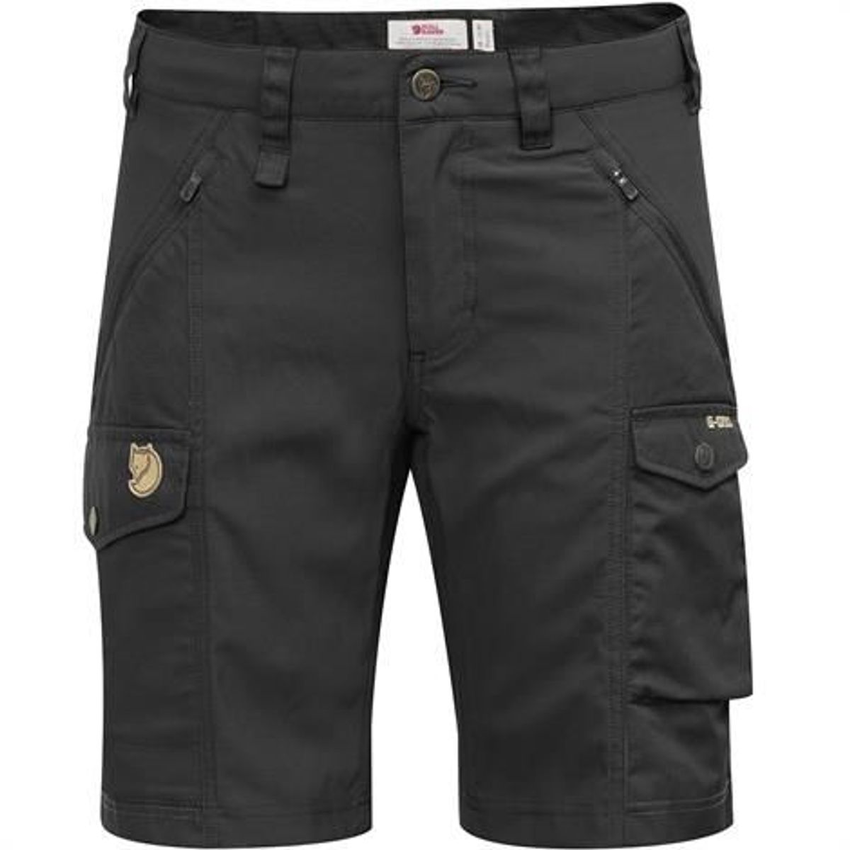 Fjällräven Nikka Shorts Curved Womens, Black