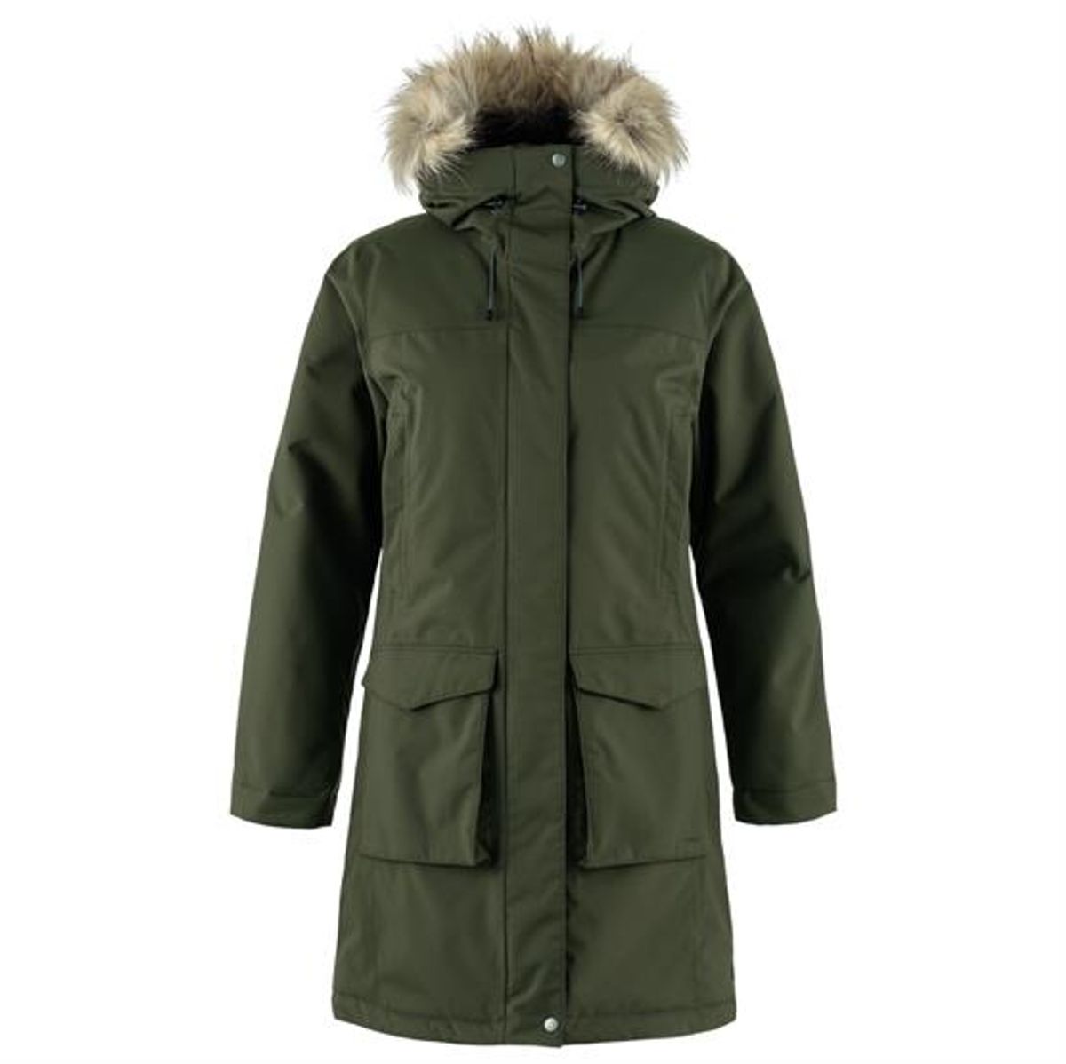 Fjällräven Nuuk Lite Parka Womens, Deep Forest