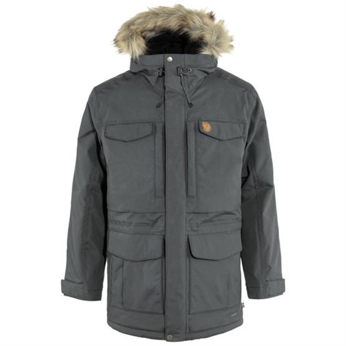 Fjällräven Nuuk Parka Mens, Basalt