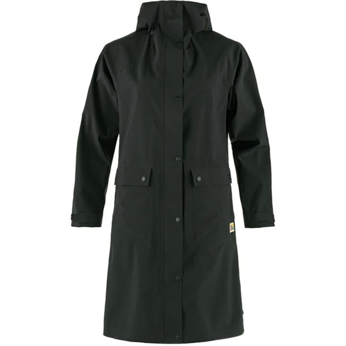 Fjällräven Rain Parka Women-black-M - Regntøj, poncho