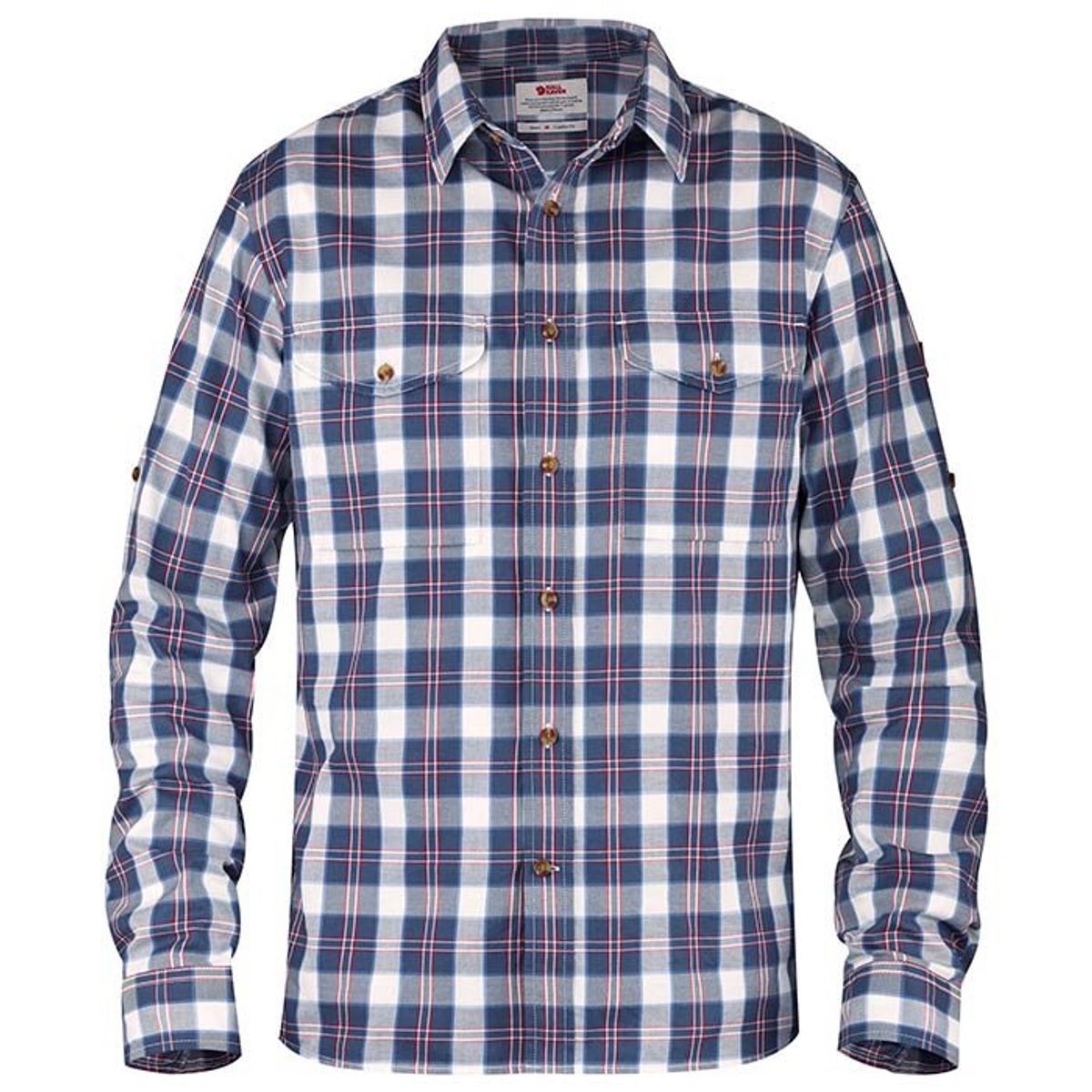 Fjällräven Singi Flannel skjorte, uncle blue-L - Skjorter