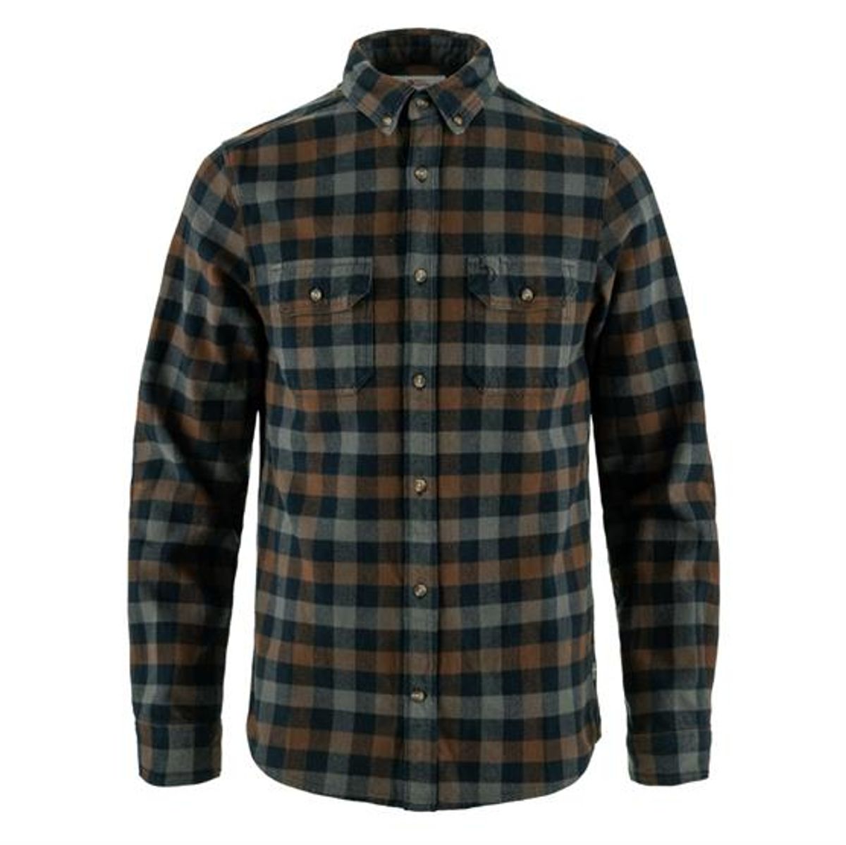 Fjällräven Skog Shirt Mens, Dark Navy / Dark Oak