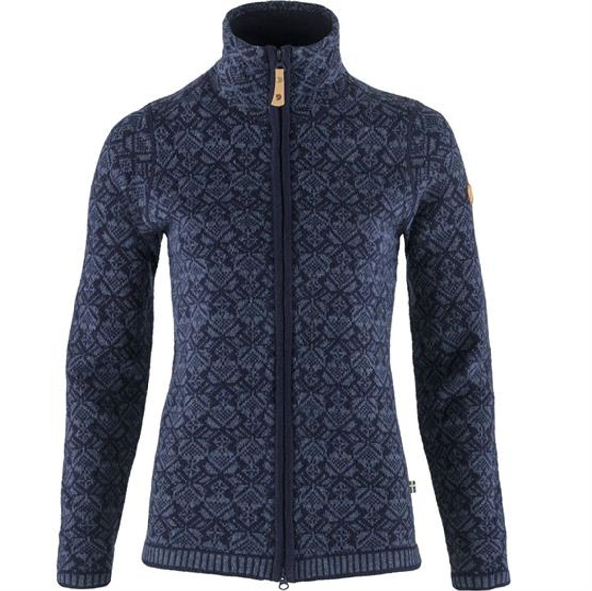 Fjällräven Snow Cardigan Womens, Dark Navy