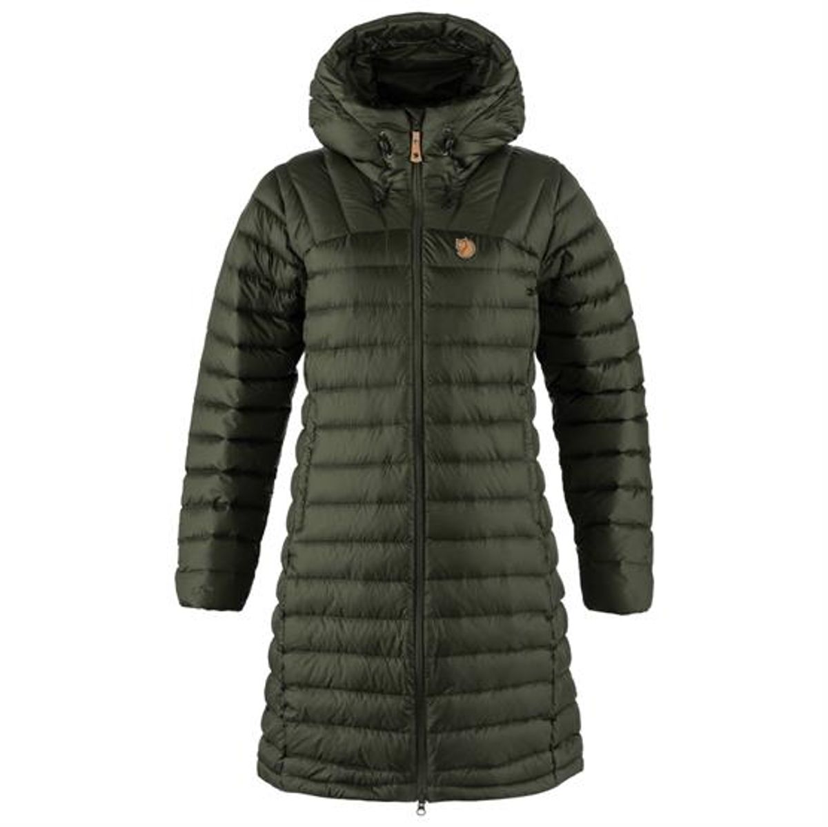 Fjällräven Snow Flake Parka Womens, Deep Forest