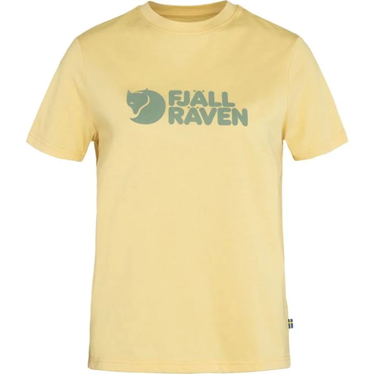 Fjällräven Tee Logo Dame T-Shirt Mais Yellow XL