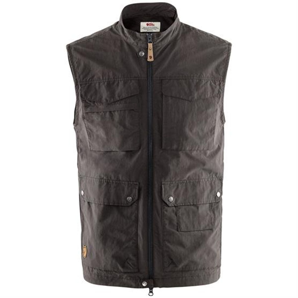 Fjällräven Travellers MT Vest Mens, Dark Grey