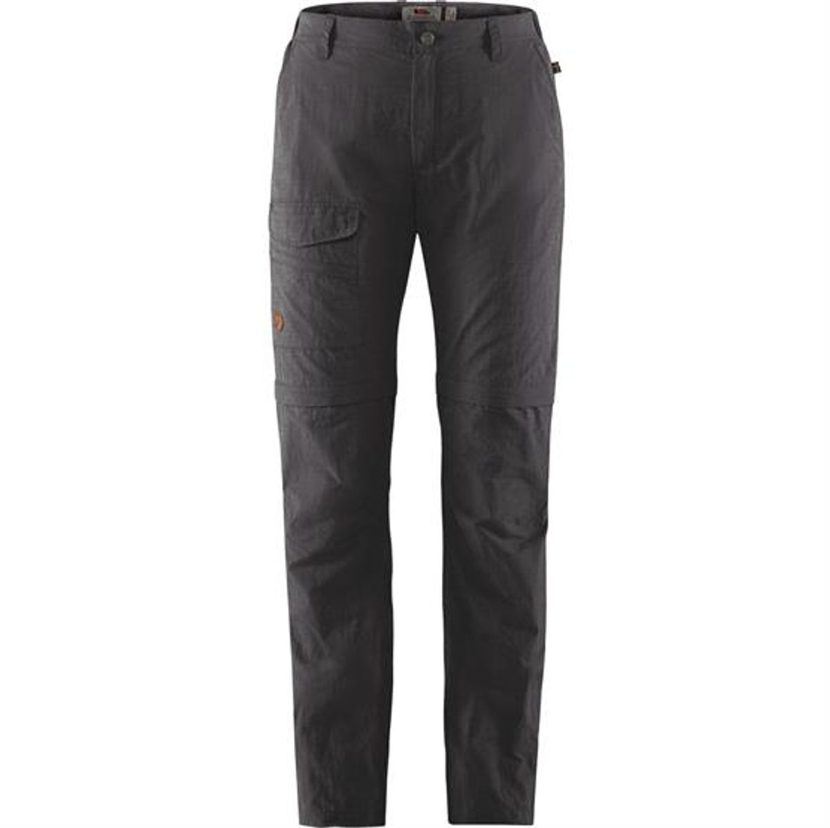 Fjällräven Travellers MT Zip-Off Trousers Womens, Dark Grey