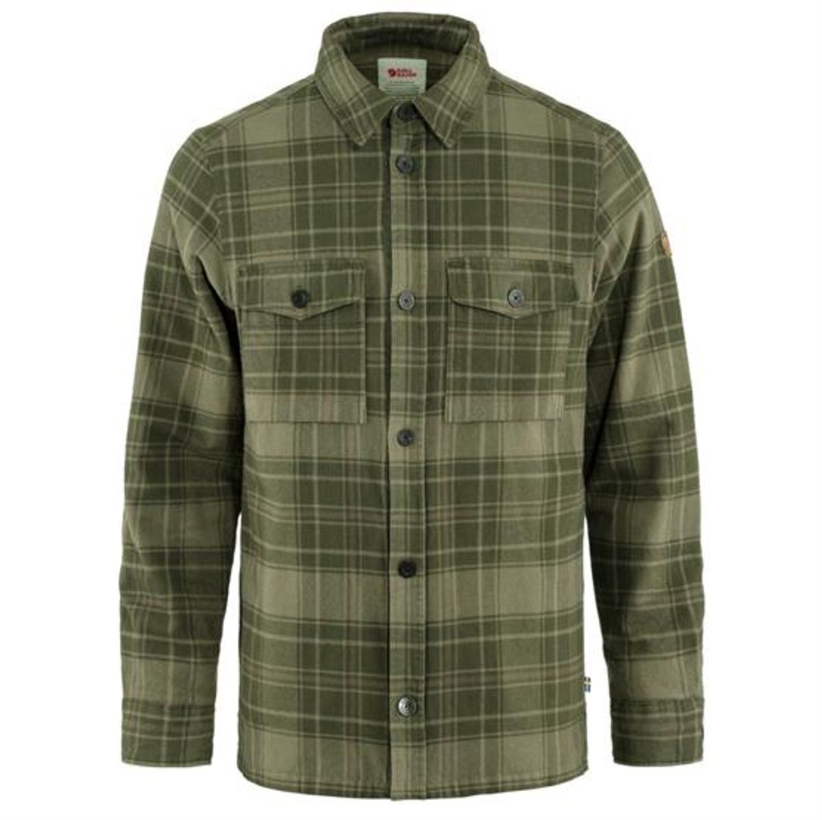 Fjällräven Ãvik Lite Padded Shirt Mens, Deep Forest / Laurel