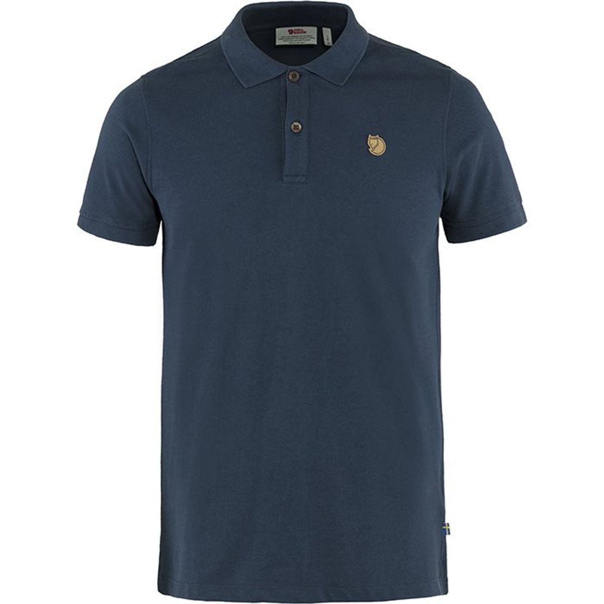 Fjällräven Övik Polo Shirt Herre / Mænd-Mørkeblå-L - T-Shirt, Polo-shirt