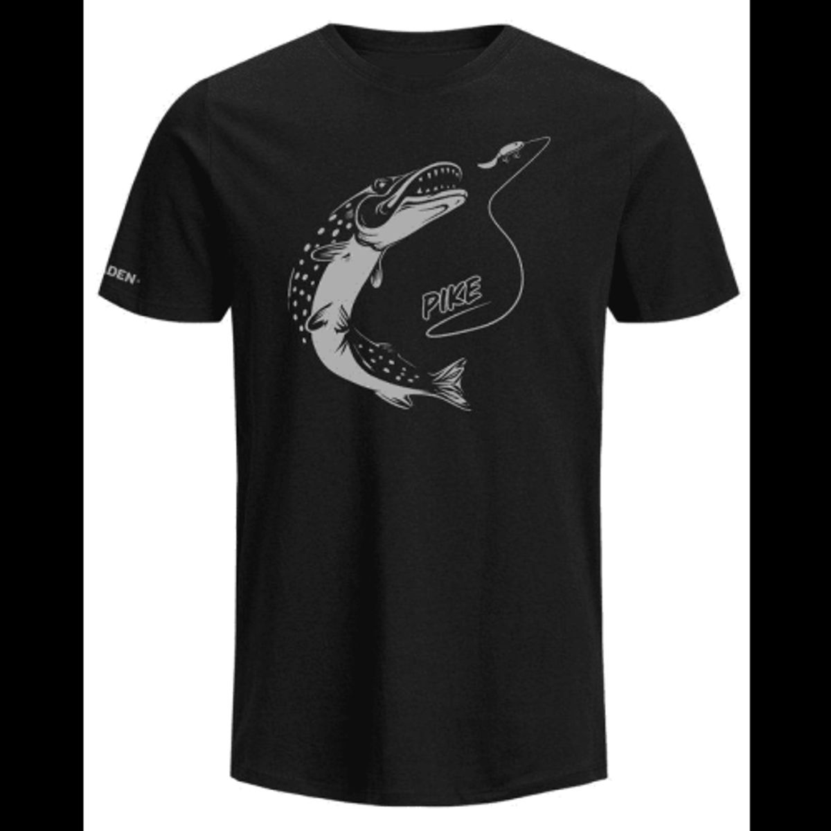 Fladen Fighting Pike T-Shirt Sort