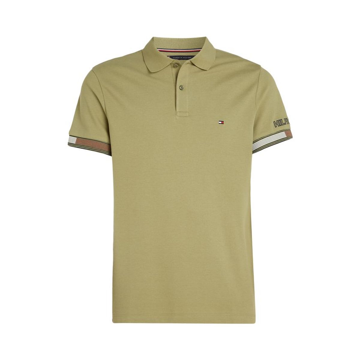 FLAG CUFF SLIM POLO