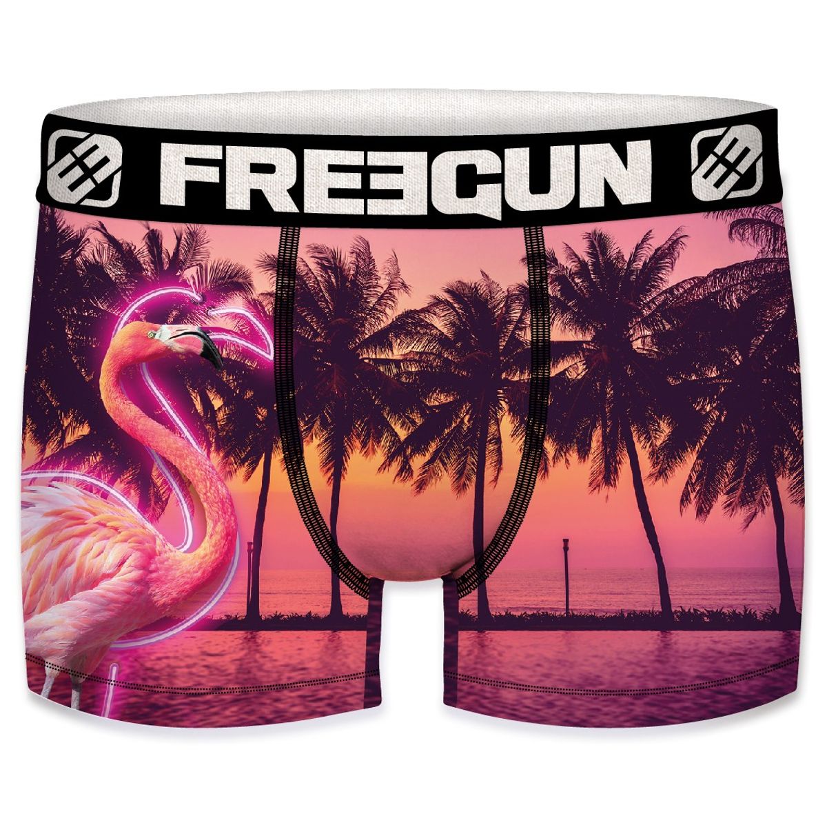 Flamingo - Freegun Microfiber Boxershorts