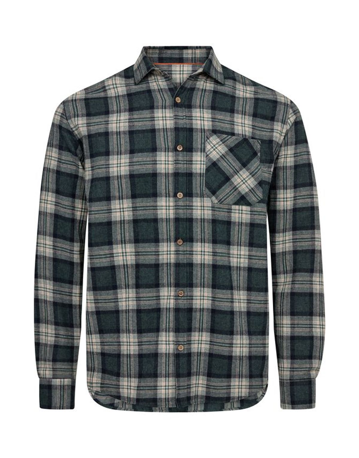 Flannel shirt l/s modern fit